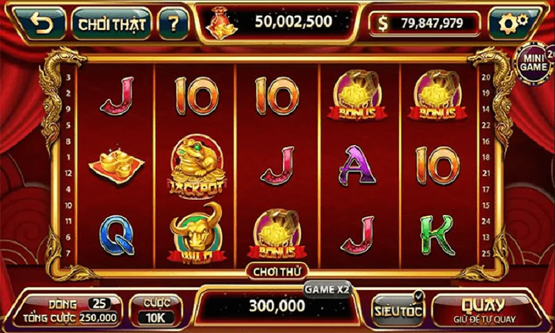 Chơi một số ván slot game thông thường